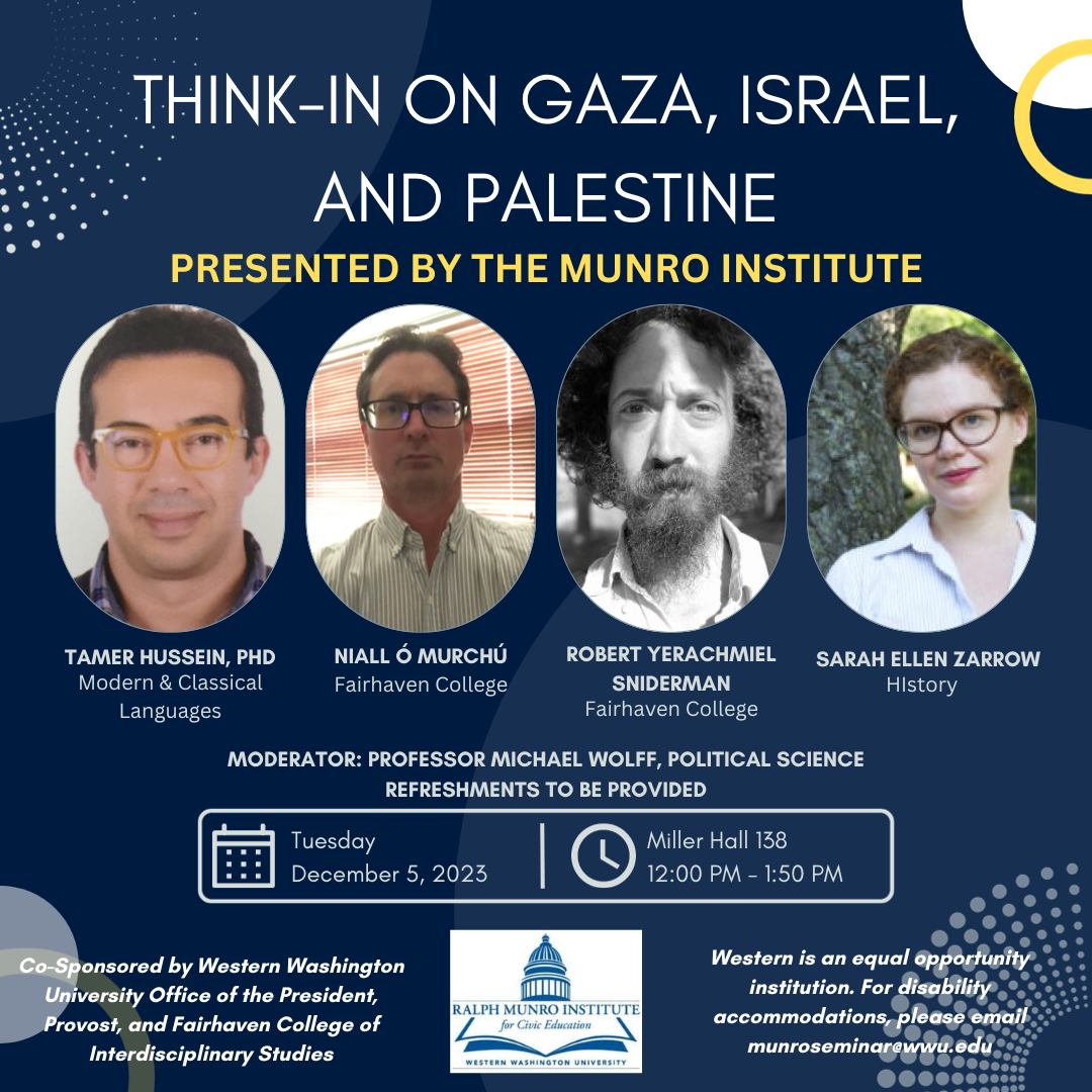 Think-In on Gaza, Israel, and Palestine December 5