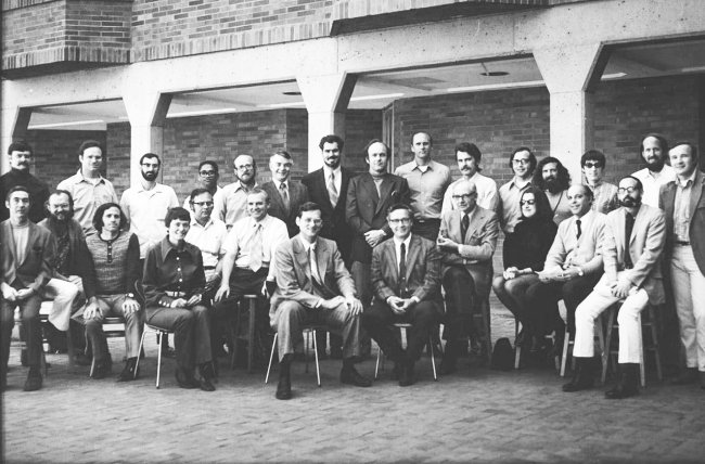 Psych faculty and staff 1971