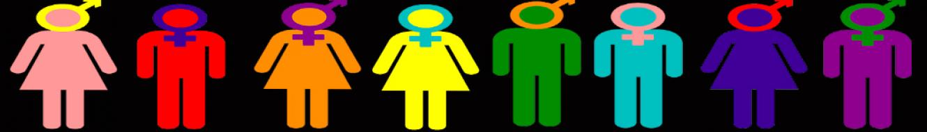Human figures representing many genders and sexualities